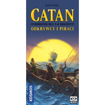 Catan: Odkrywcy i Piraci 5/6 graczy GALAKTA